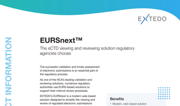 EXTEDO EURS - Regulatory Agency eCTD Reviewing Software | EXTEDO